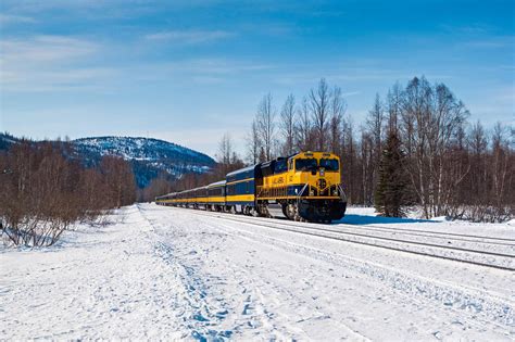 Aurora Winter Train Transportation Between Anchorage And Alaskaorg