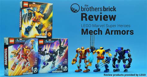 Lego Marvel Superheroes 76202 76203 76204 Mech Armor Review Cjhuz7