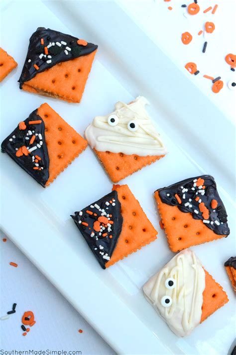 5 Minute Sweet And Salty Halloween Cookies Southern Made Simple
