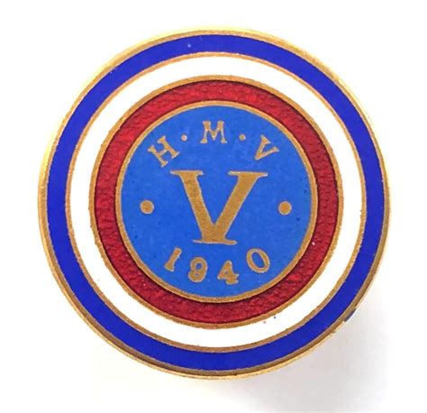 Sally Bosleys Badge Shop Ww2 His Masters Voice Hmv 1940 V For Victory