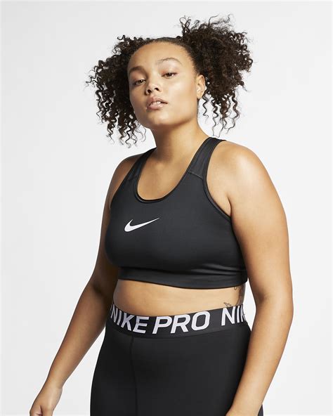 Fit goes beyond band size. Nike Women's Swoosh Medium-Support Sports Bra (Plus Size ...
