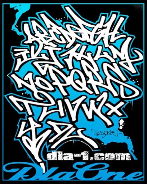 Amazing Alphabet Letters In Graffiti New Style Graffiti