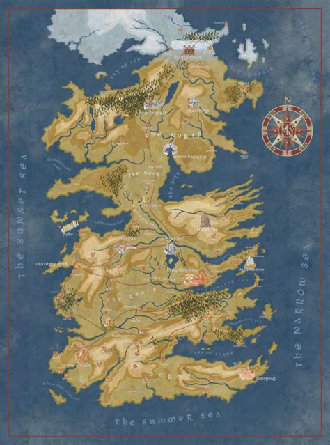 Quebra Cabeça Mapa De Westeros De Cersei Lannister Game Of Thrones