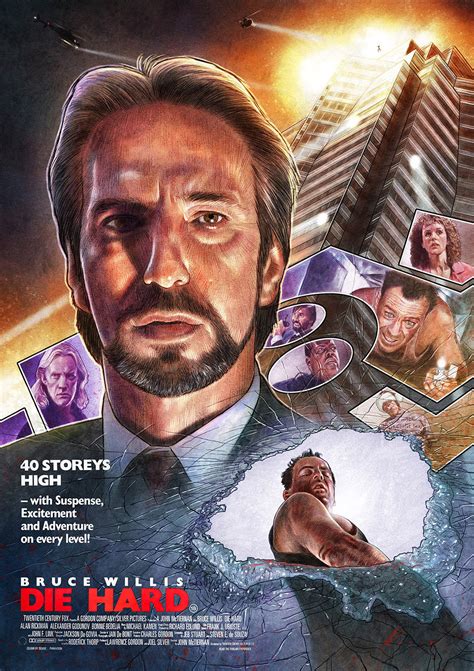 See more ideas about alternative movie posters, movie posters, movie art. Die Hard 30th anniversary alternative movie poster - PosterSpy