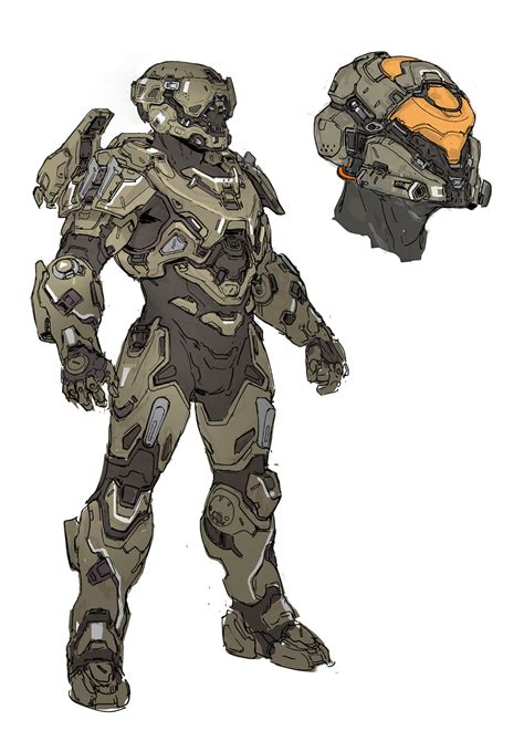 Artstation Halo 5 Recluse Armor Design Kory Lynn Hubbell Robot