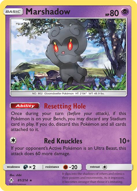 Andrew mahone reviews marshadow gx from the new burning shadows pokemon trading card game expansion. Marshadow-81-Reverse-Holo, Unbroken Bonds (UNB) Price History
