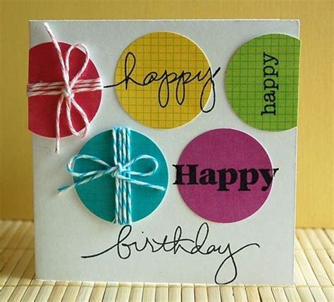 Cute Circle Card Paper Cards Paper Crafts Cards Birthday Cards