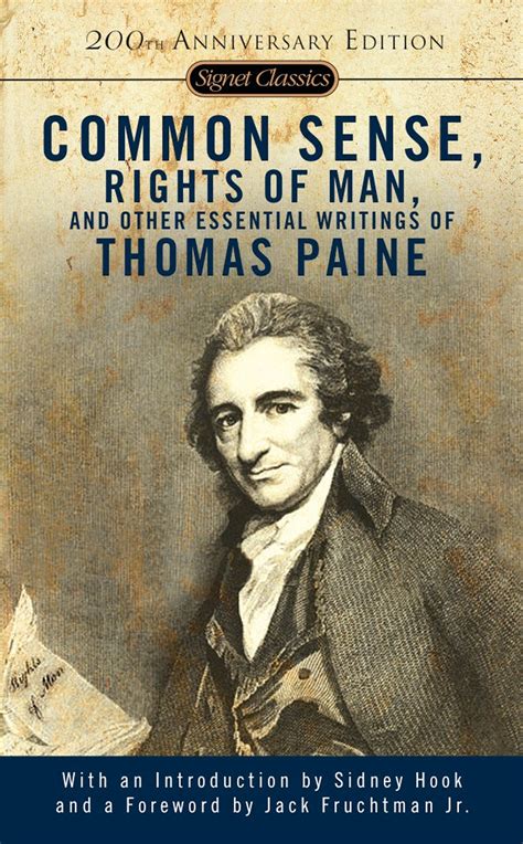 Common Sense The Rights Of Man And Other Essential Writings Of