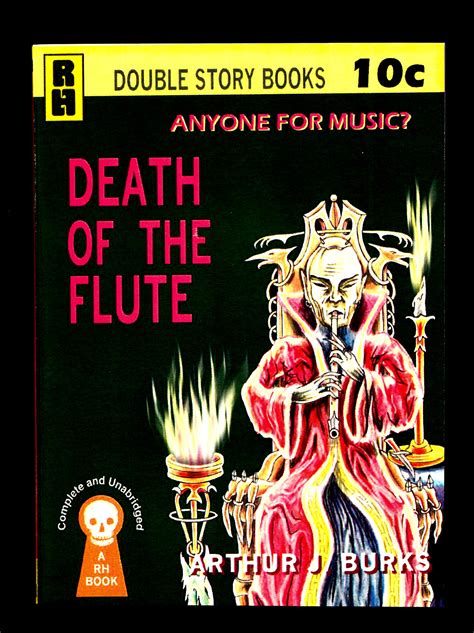 Knife In The Dark And Death Of The Flute By Robert Leslie Bellem And Arthur J Burks Near Fine Soft