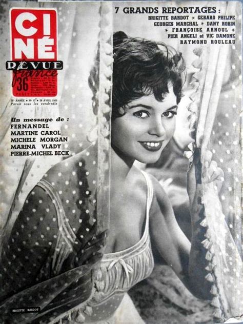 N° 17 1955 Grace Kelly Brigitte Bardot Hair Vic Damone Jean Gabin