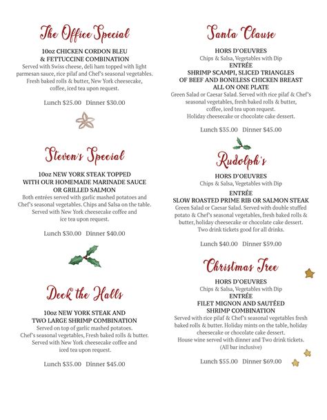 Holiday Packages | Stevens