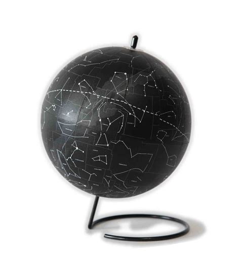 Celestial Globe With Luminous Stars Scratch Maps Cork Globes And