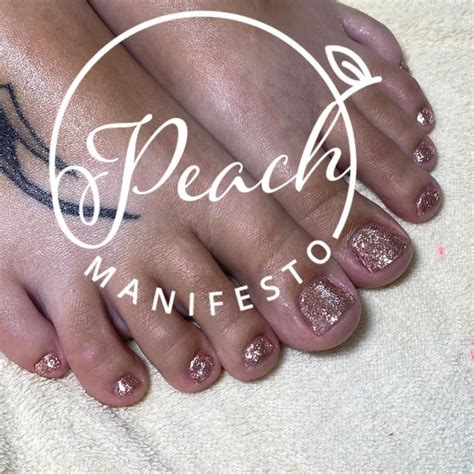 Peach Manifesto Salon On Instagram “rose Gold Toes 💕