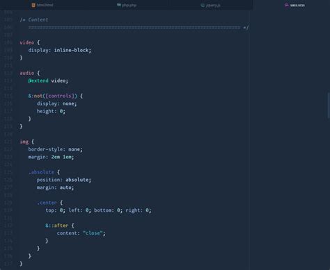 Github Acccentquietude Syntax A Focus Oriented Theme With Soft