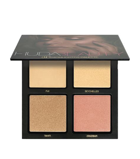 Huda Beauty 3d Highlighter Palette Harrods Uk