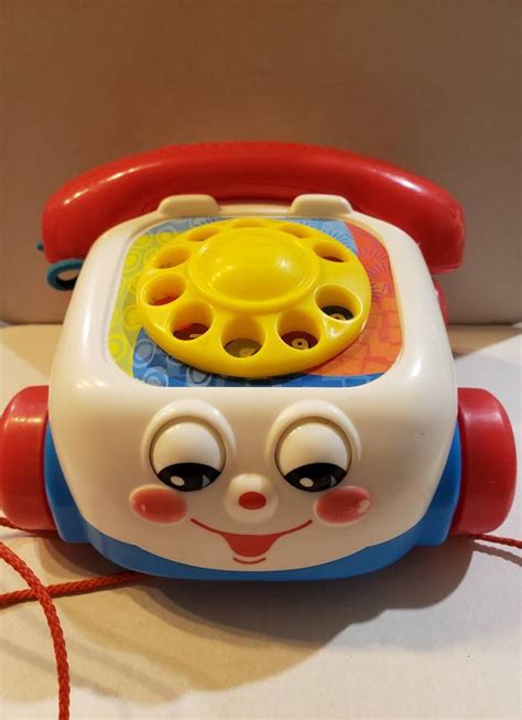 Fisher Price Chatter Phone Mattel 2000 Vintage Toy Story Etsy