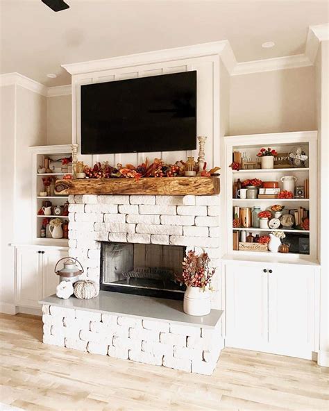 Stone Fireplace With Built Ins On Each Side Soul And Lane
