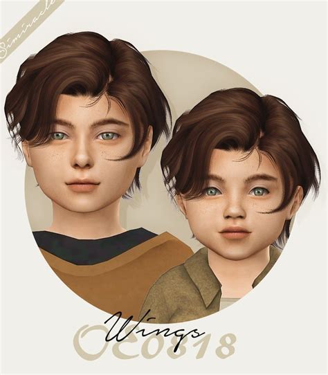 Sims 4 Cc Custom Content Boy Child Toddler Hairstyle