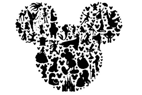 Mickey Mouse Head Silhouette Svg Free 238 Popular Svg File