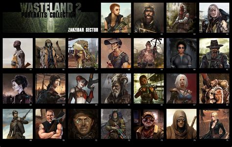 Portraits Collection At Wasteland 2 Nexus Mods And Community
