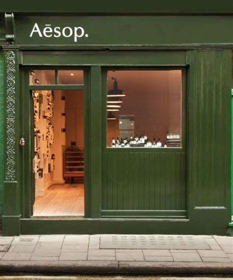 Aesop Store Londres Grande Bretagne Architecture Commerciale Et