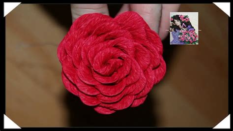 How To Make A Paper Quilled Rose Free Tutorial Youtube