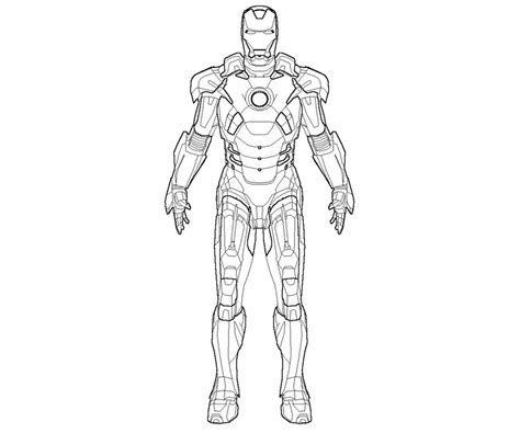 Iron Man Mark 85 Coloring Pages Clip Art Library