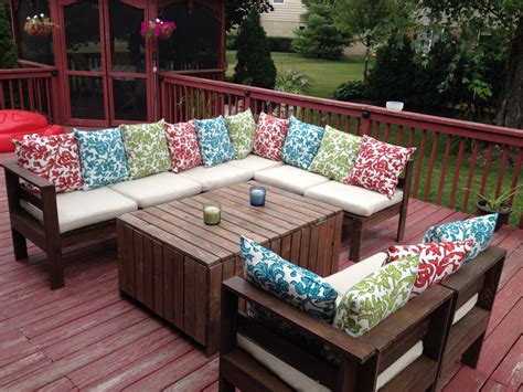 Maybe you would like to learn more about one of these? Modern Outdoor Sectional & Table | Do It Yourself Home Projects from Ana White | Outside ...