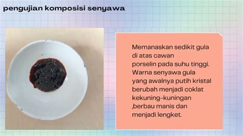 Uji Perbedaan Senyawa Organik Dan Senyawa Anorganik Praktikum Kimia