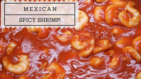 A smokey red sauce with shrimp. Mexican spicy shrimp (Camarones a la diabla! Express version) #mexicandishes #shrimp # ...