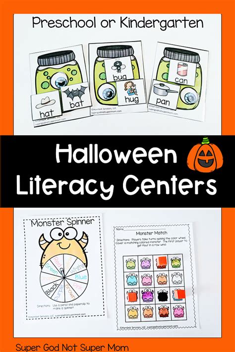 Halloween Literacy Activities For Preschool