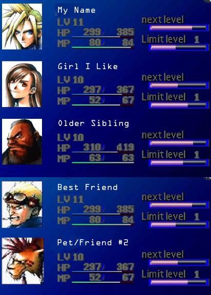 How I Choose Character Names In Rpgs Gaming