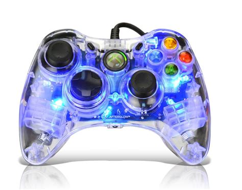 Afterglow Ax1 Controller For Xbox 360 Blue Xbox 360 Controller