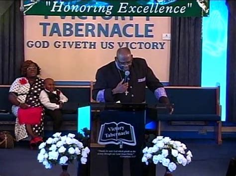 Pastor Kendall Fleetwood Preaching His Powerful Sermon Entitled