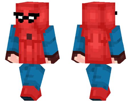 Spiderman Homemade Suit Minecraft Pe Skins