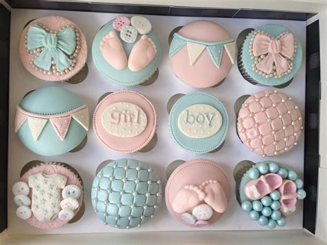 So there you have a nice little cupcake for a shower for a baby boy. Baby Shower Cupcakes - CakeCentral.com
