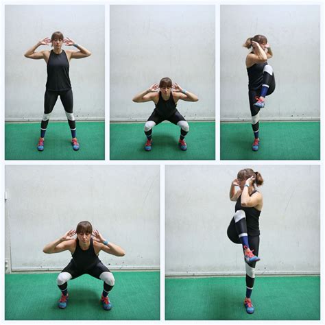 Squat With Oblique Twist Redefining Strength