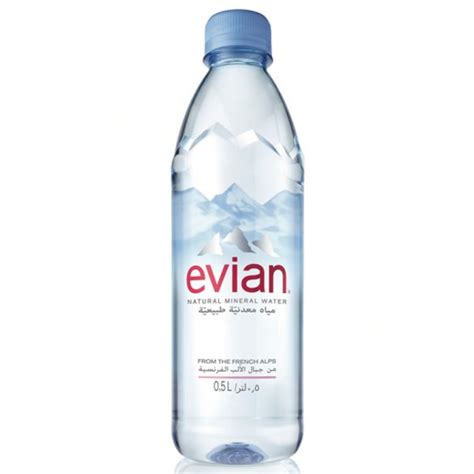 Evian water starts as rain and snow and infiltrates through the ground of our impluvium before slowly traveling through layers of glacial rocks, where it becomes naturally filtered and enriched with. إيفيان - مياه معدنية طبيعية 500 مل ( 12 كرتون × 6 حبة ...