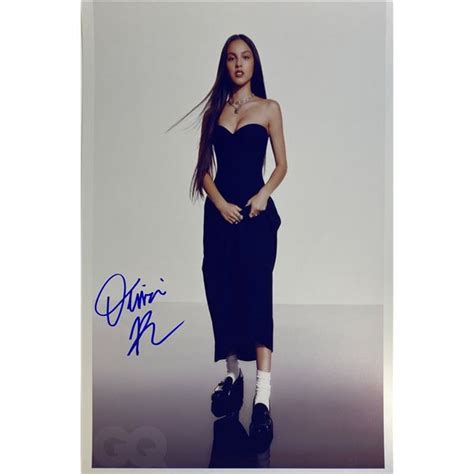 Autograph Signed Olivia Rodrigo Photo