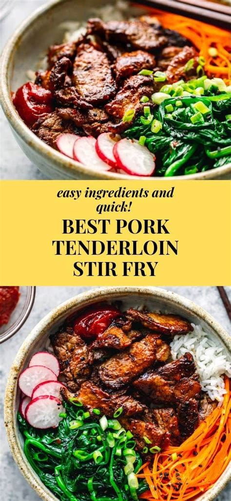 It's so sweet and smooth, and it's the perfect thing to pair with this. Best Pork Loin Stir Fry with Asian Sauce! Amazing flavor ...
