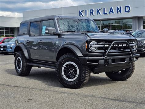 New 2023 Ford Bronco Outer Banks® 4 Door In Kirkland B46763 Ford Of