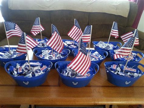 This is a great way to do things. Airforce party centerpieces | Deployment party, Retirement ...