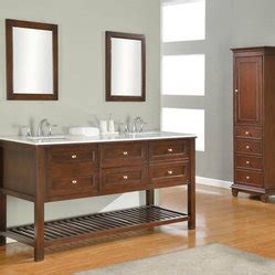 30 inch white bathroom vanity sink combo,bath vanity with sink modern bathroom vanity cabinet with ceramic sink,single bathroom sink cabinet with 1 shelf 2 luca kitchen & bath lc24dgp austin 24 bathroom vanity set in french gray, made with hardwood and integrated porcelain top. Shop ARTS AND CRAFTS STYLE Bathroom Vanities on Houzz