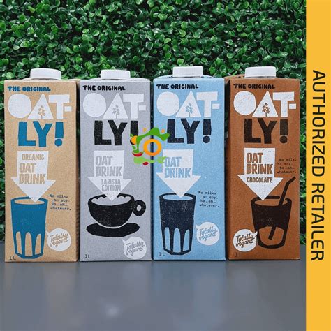 Oatly Oat Drink Barista Original Organic Deluxe And Chocolate 1l