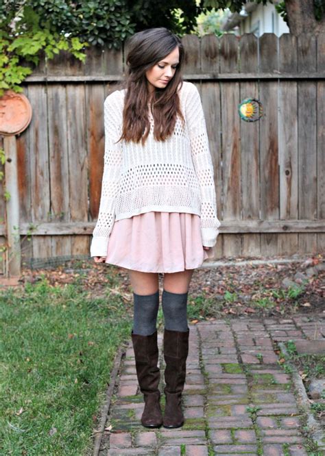 Knee Highs And Blush Skirt Girly Outfits Cute Outfits Fashion Outfits