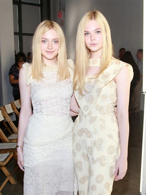 The Fannings With Images Dakota And Elle Fanning Elle Fanning