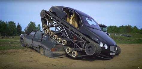 Russian Youtubers Build Insane Bentley Tank Teamspeed