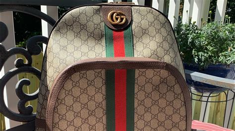 Unboxing Gucci Ophidia Backpack Iucn Water