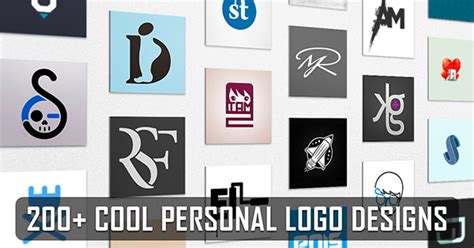 200 Best Personal Logo Design Examples For Inspiration