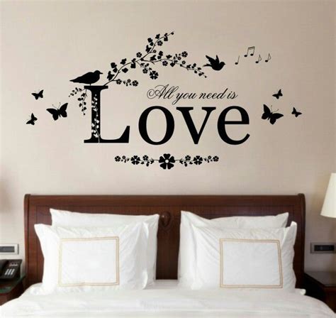 A Romantic Wall Art For A Romantic Couple Room Creative Wall Decor